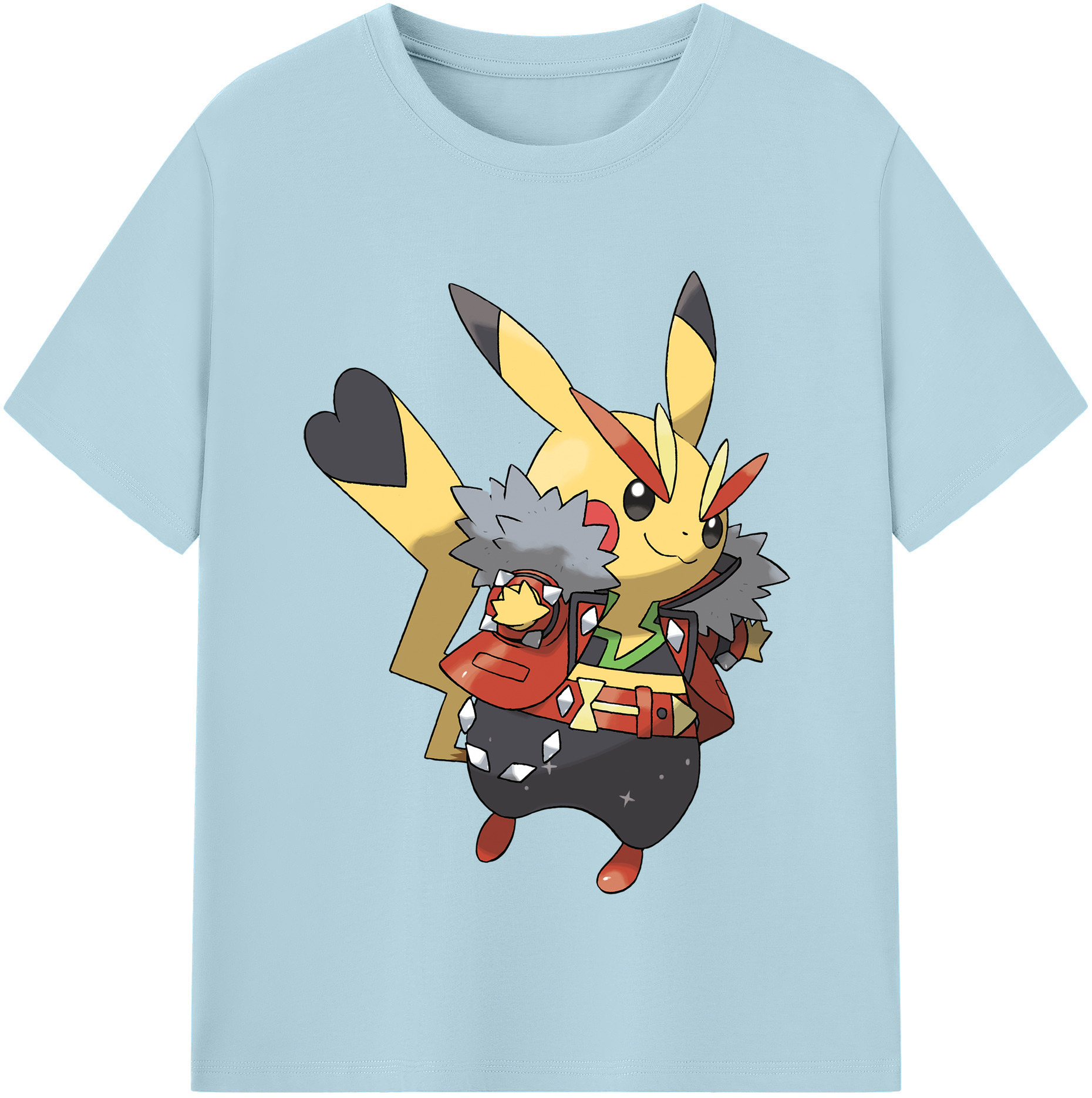 （画像用） ポケットモンスター Pokémon 綿100％半袖Tシャツ（フロントプリント）